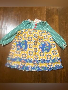 Size 18-24 months Matilda Jane bear ear holiday dress cottage prairie